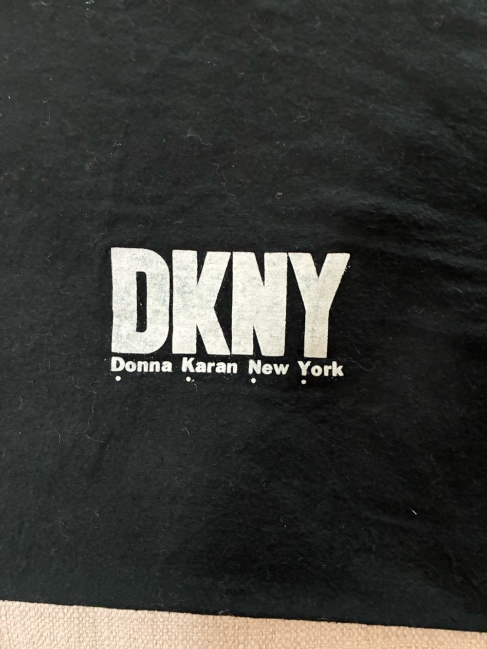DKNY Black Logo Dust Bag - Donna Karan New York EUC &18”x17” - Picture 4 of 6